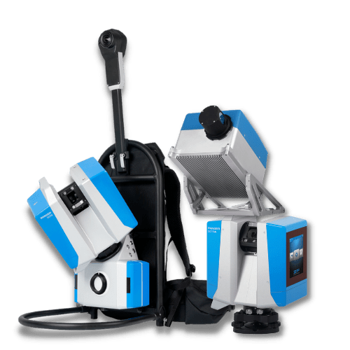 A variety of Z+F Laser Scanning Systems, including the Z+F FlexScann 22, Z+F PROFILER® 9025, and Z+F IMAGER® 5024